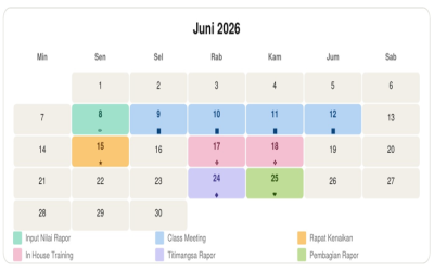 AGENDA AKHIR TAHUN PELAJARAN 2025/2026 SMAN 1 WARUNGKONDANG